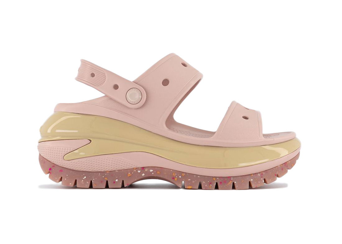 Кецове и обувки Crocs Mega Crush Sandal Розово | 207989, 0