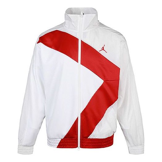 Ветровка Jordan Jordan Stand Collar Windproof Jacket Бяло | CI7916-100