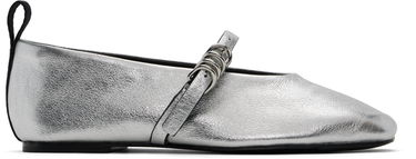 Pокля rag & bone rag & bone Spire Mary Jane Ballerina Flats Металик | WFF24SF001TR1, 0