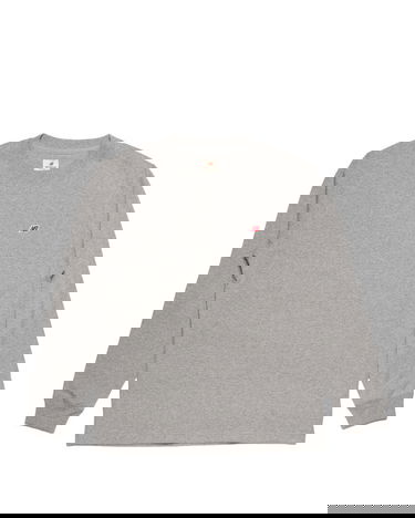 Тениска New Balance Made in USA Long Sleeve Tee Сиво | MT21542_AG, 0