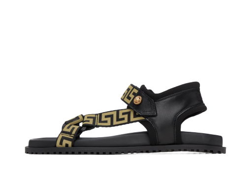 Кецове и обувки Versace Greca Sandals "Black" Черно | 1008316 1A06083