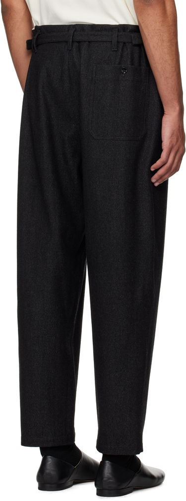 Панталони LEMAIRE Carrot Fit Wool Trousers Черно | PA1129 LF1319, 2
