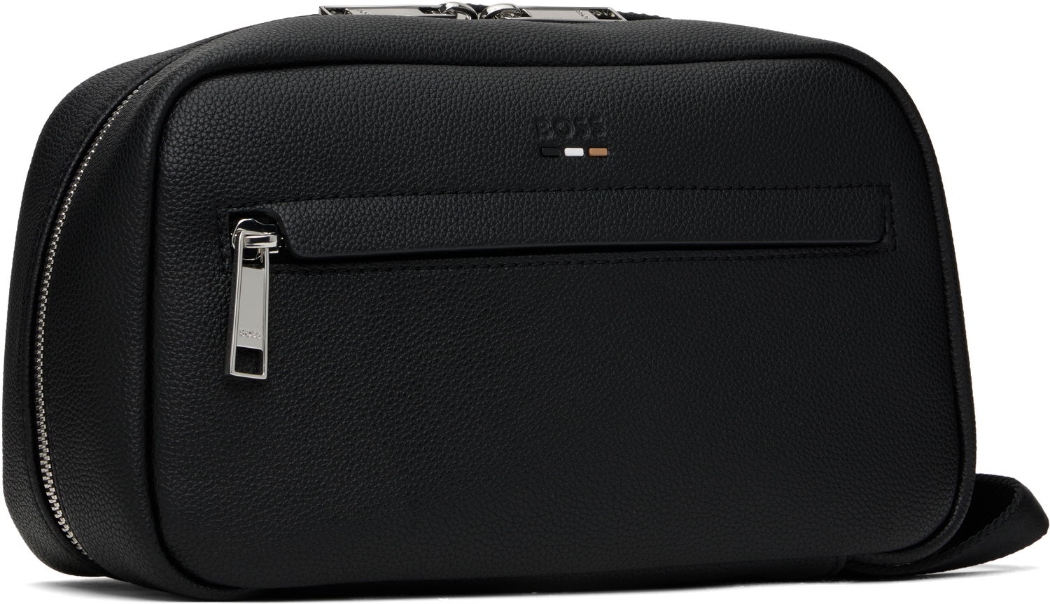 Чанта за пътуване BOSS BOSS Pebble-Grained Wash Bag Черно | 50548020, 1