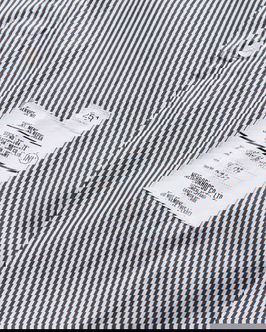 Риза Neighborhood Longsleeve Stripe Shirt Синьо | 251BENH-SHM03 BK, 4