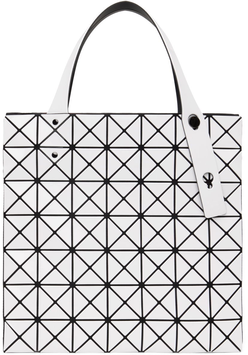 Голяма пазарска чанта BAO BAO ISSEY MIYAKE Prism Pattern Small Tote Bag Бяло | BB46AG047