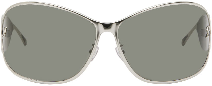 Слънчеви очила Blumarine Wraparound Sunglasses Металик | P444W088A, 0