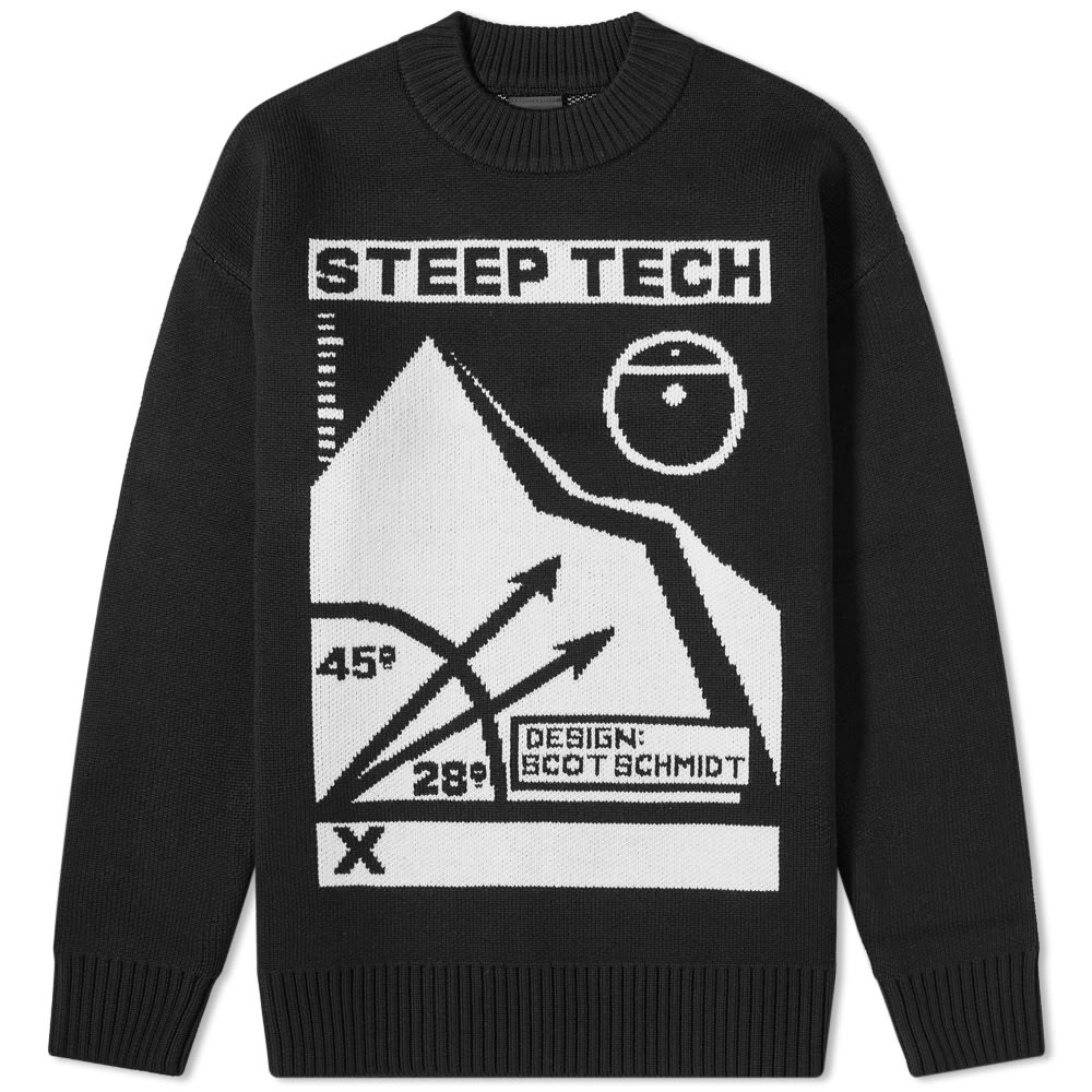 Пуловер The North Face Steep Tech Knit Черно | NF0A4QY3-JK3, 0