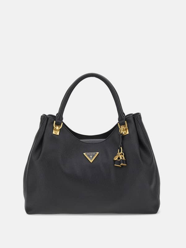Дамска чанта GUESS Cosette Charm Shopper Черно | HWVA9222230, 0