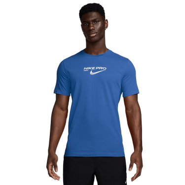Тениска Nike M NK DF TEE PRO TRAINING Синьо | HV4131-411, 0