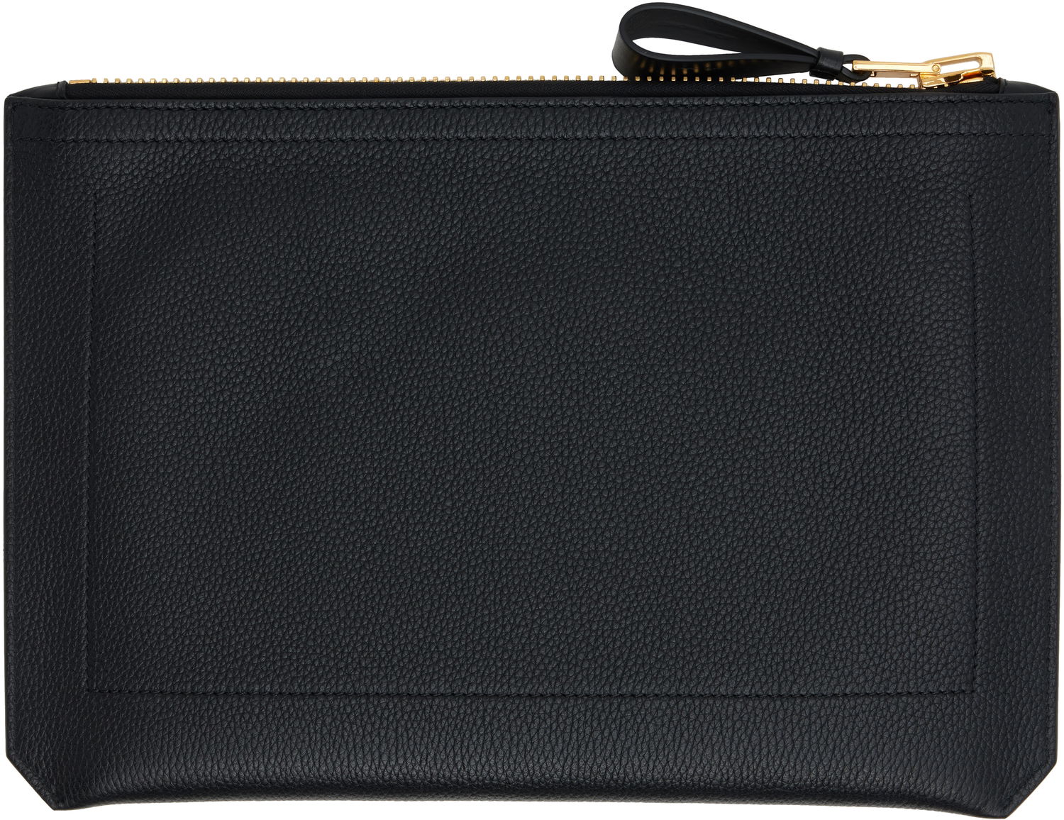 Раници и чанти Tom Ford TOM FORD Buckley Small Handle Portfolio Document Holder Черно | H0419-LCL213G, 1