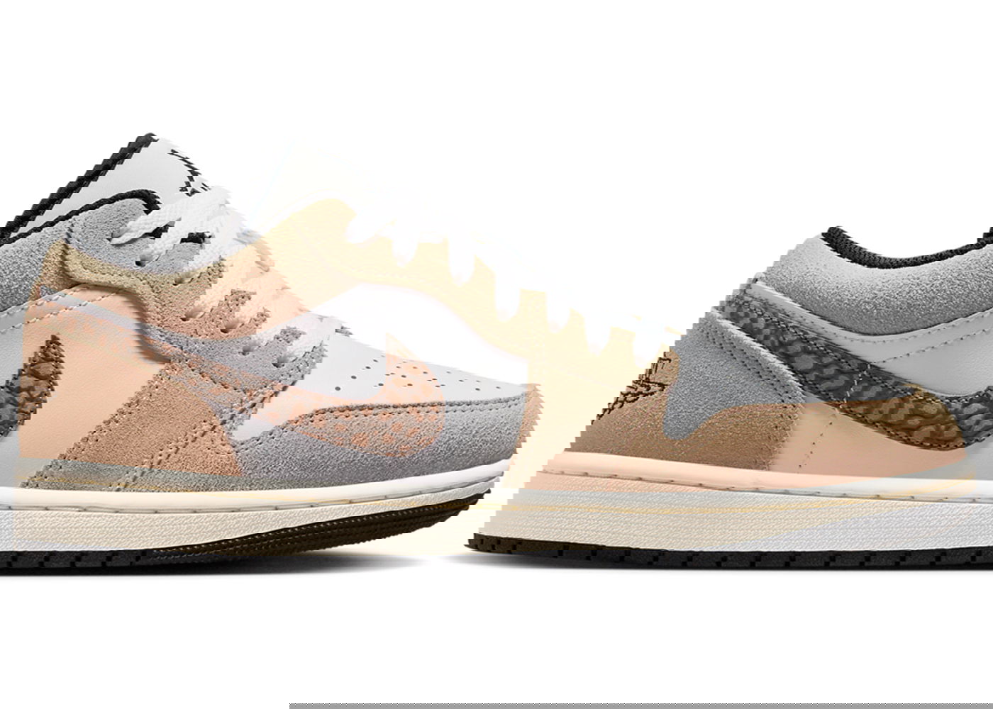Кецове и обувки Jordan Air 1 Low SE "Brown Elephant" Бежово | DZ4130-201, 1