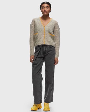 Пуловер American Vintage BYMI Cardigan Knitwear Сиво | BYM19AH24-BRUMEUX-CHINE, 1