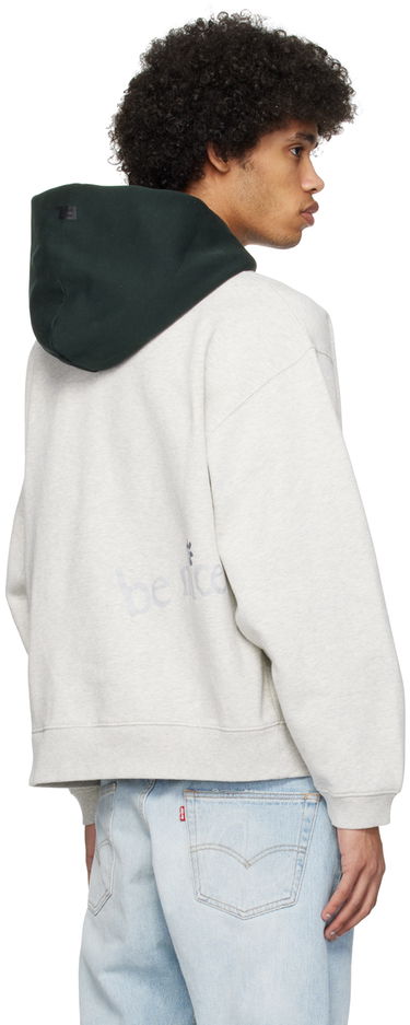 Суитчър ERL Venice Knit Hoodie Сиво | ERL08T032, 3