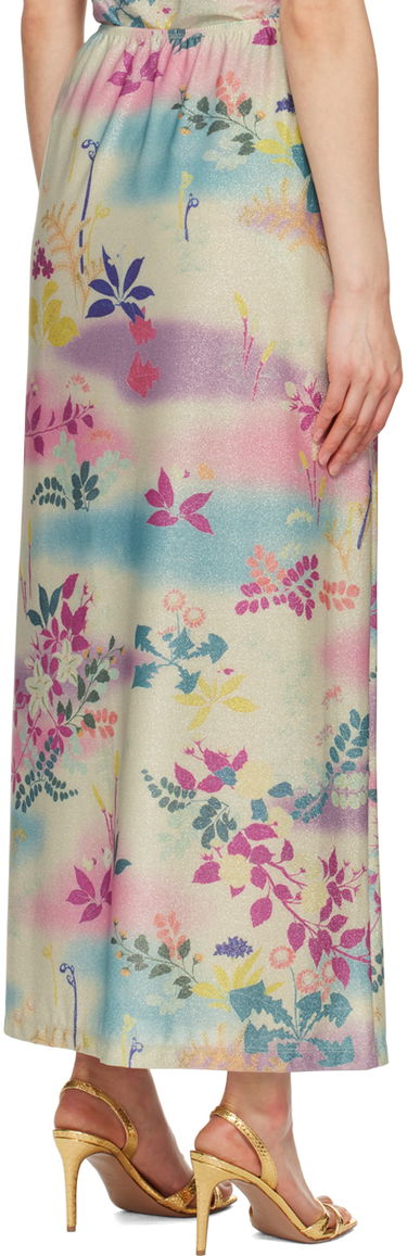 Пола Anna Sui Floral Print Maxi Skirt Многоцветен | 424B10, 2