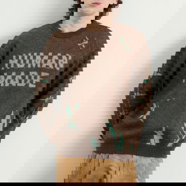 Пуловер Human Made Human Made Graphic Knit Sweater Многоцветен | HM30CS014-BRN, 5