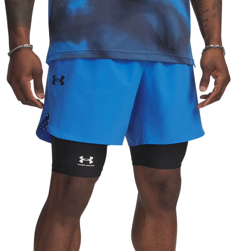 Къси панталони Under Armour Vanish Elite 2-in-1 Shorts Синьо | 1376782-402