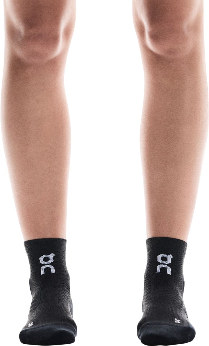 Чорапи On Running Running Core Mid Socks Черно | 2uf10070553, 1