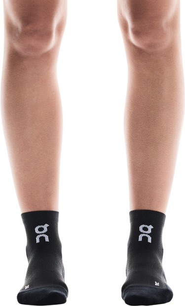 Чорапи On Running Running Core Mid Socks Черно | 2uf10070553, 1