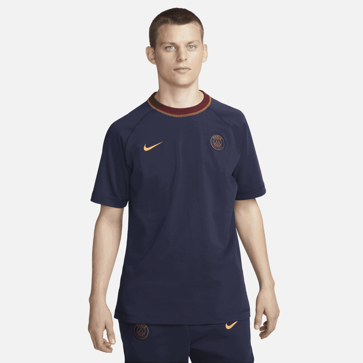 Тениска Nike Paris Saint-Germain Travel Tee Тъмно синьо | DV5108-498, 0