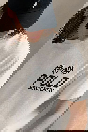 Тениска Polo by Ralph Lauren Polo Ralph Lauren Motorsport Graphic T-Shirt Бяло | 710972611, 3