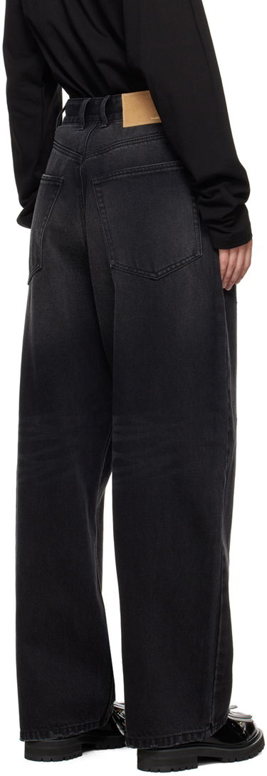 Дънки We11done We11done Washed Loose-Fit Jeans Черно | WD-DP2-24-349-W-BK, 2