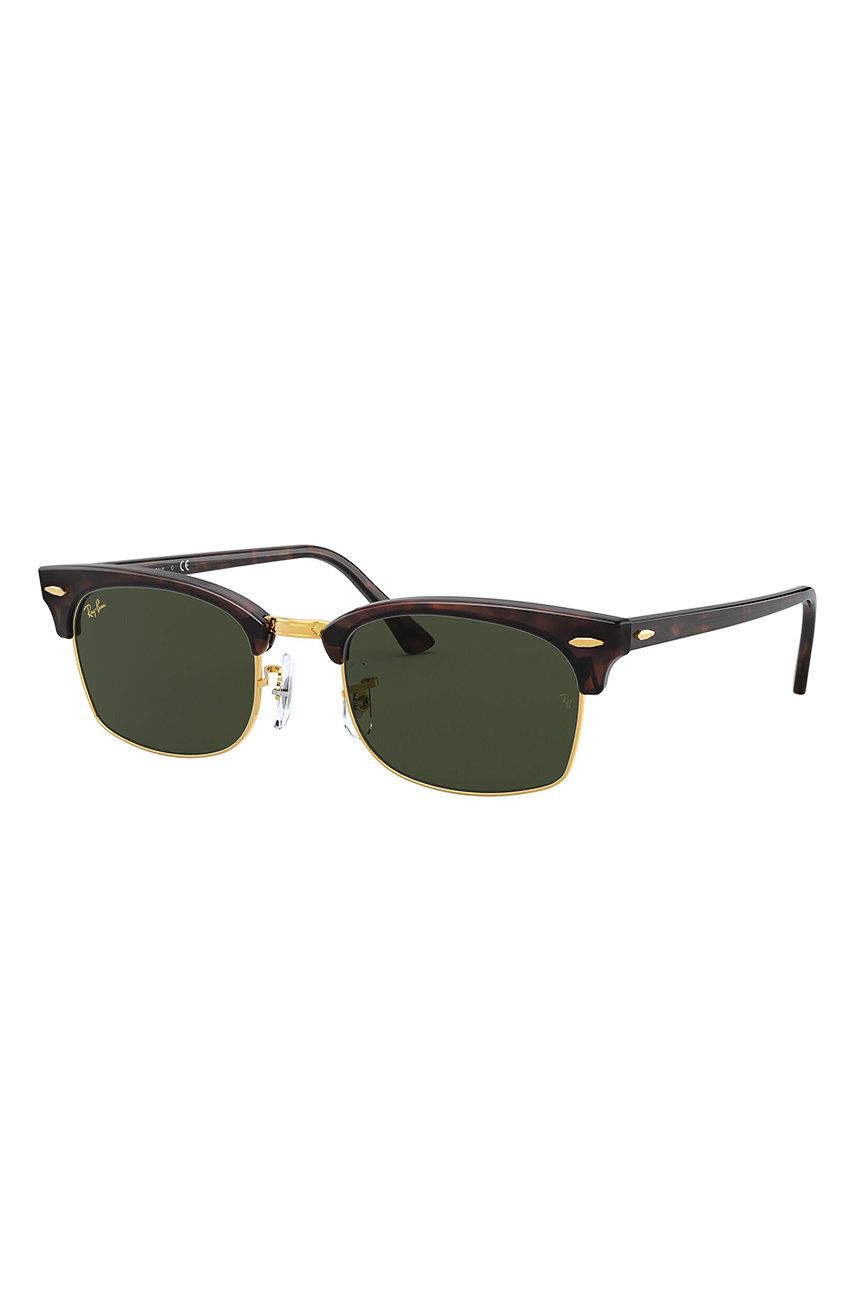 Слънчеви очила Ray-Ban Ray-Ban Clubmaster Square Sunglasses Кафяво | 0RB3916, 0