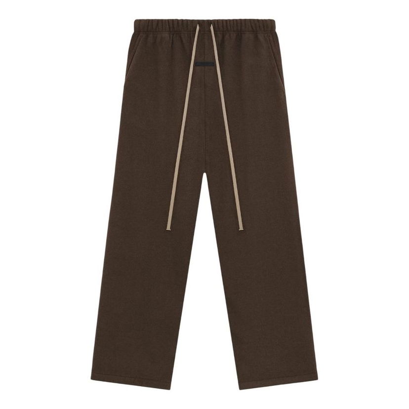 Спортни панталони Fear of God Fear of God Essentials SS25 Relaxed Brushed Sweatpants Кафяво | 130HO244705F