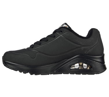 Кецове и обувки Skechers Uno Черно | 155523-BKGD, 3