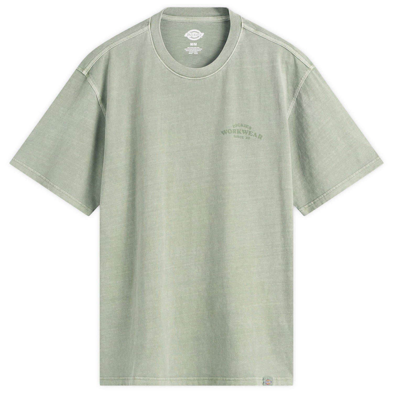 Тениска Dickies Christiana Garment Dyed T-Shirt, Size Large Зелено | DK0A87QHL191, 1