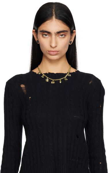 Колие Marc Jacobs Marc Jacobs 'The Mini Icon Charm' Chain Necklace Металик | 2R4JNC001J37, 1