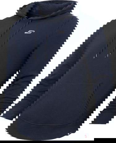 Суитчър New Balance Small Logo Hoodie Тъмно синьо | mt23602-ecl, 0