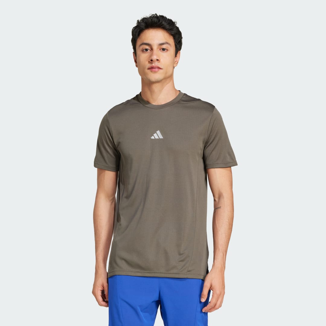 Тениска adidas Performance Designed for Training HIIT Workout HEAT.RDY Зелено | IX9126, 0