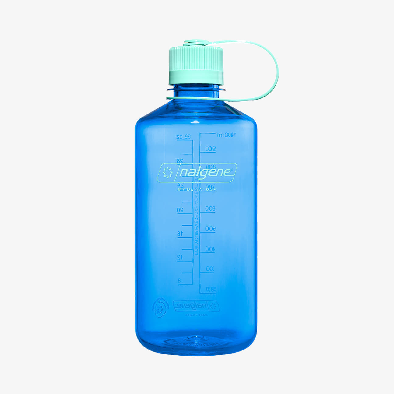 Бутилки за пиене Nalgene Narrow Mouth Sustain Water Bottle 1000ml Синьо | 2021-3332, 1