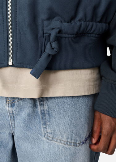 Яке бомбър AXEL ARIGATO Archer Full-Zip Bomber Jacket with Drawstring Hem Тъмно синьо | A3764004, 6