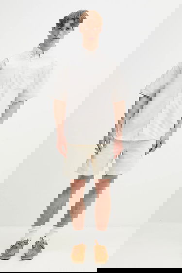 Риза Carhartt WIP Cotton Short Sleeve Braxton Button-Down Regular Fit Shirt Бежово | I031454.2V4XX, 4