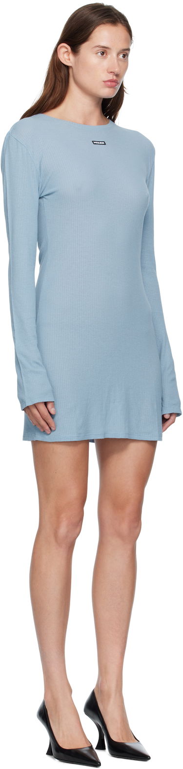 Pокля Ksubi Ksubi Crawford Long Sleeve Minidress Синьо | WFA25DR008, 1