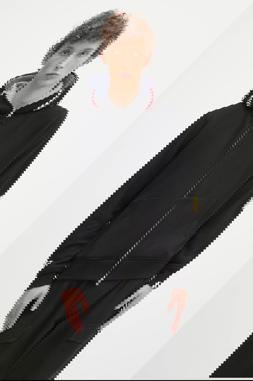 Суитчър BAPE 2nd Shark Full-Zip Hoodie Черно | 1K70115006, 0