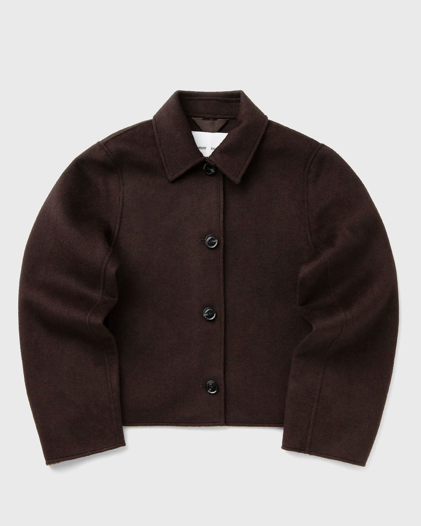 Яке Samsoe Samsoe Saholly Cropped Jacket Кафяво | F25300160-191111TCX
