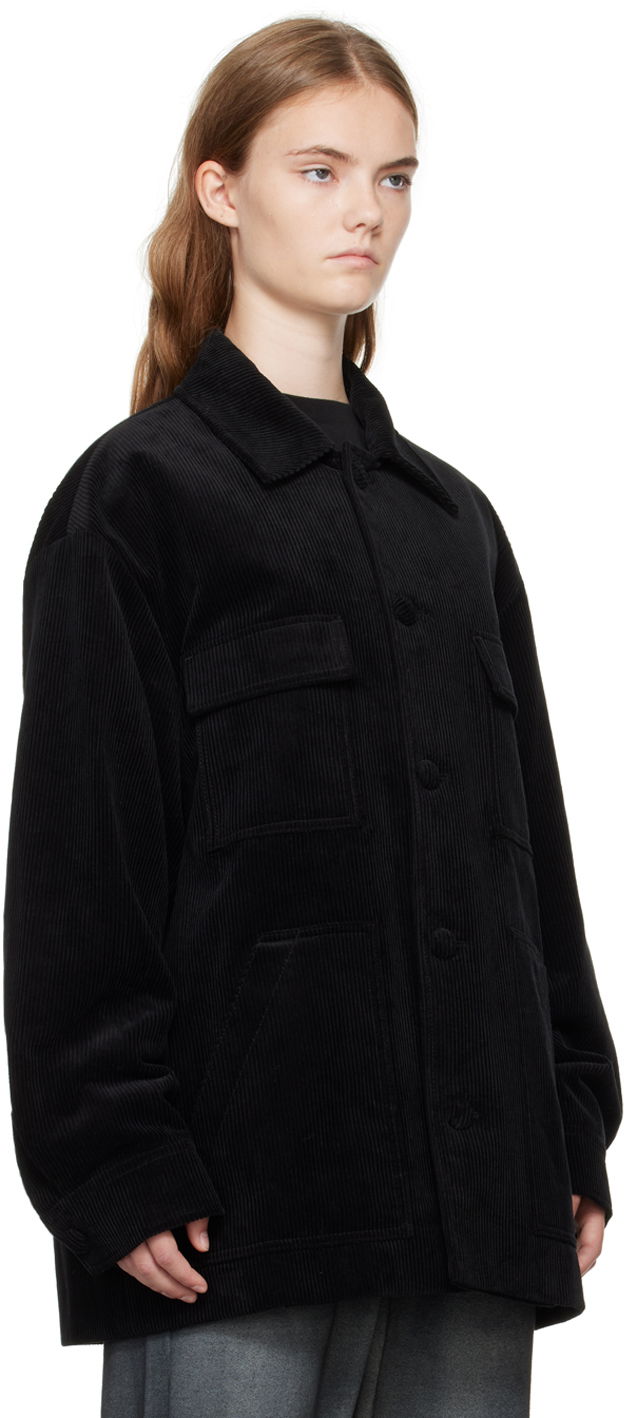 Яке We11done We11done Four-Pocket Corduroy Jacket Черно | WD-JP2-24-054-U-BK, 1