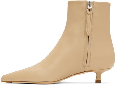 Грижа за обувките Aeyde Aeyde Sofie Kitten Heel Ankle Boots Бежово | A11-AB-RMAP35KT-223-957-007, 2