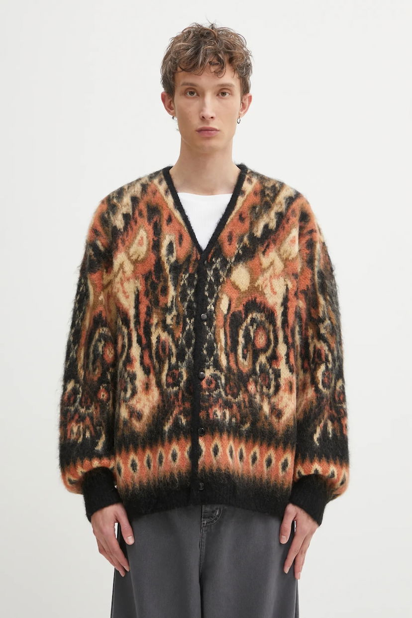 Пуловер Needles Mohair Blend Paisley Cardigan Многоцветен | RW356