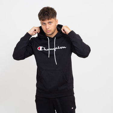 Суитчър Champion Hooded Sweatshirt Черно | 219203-KK001, 0