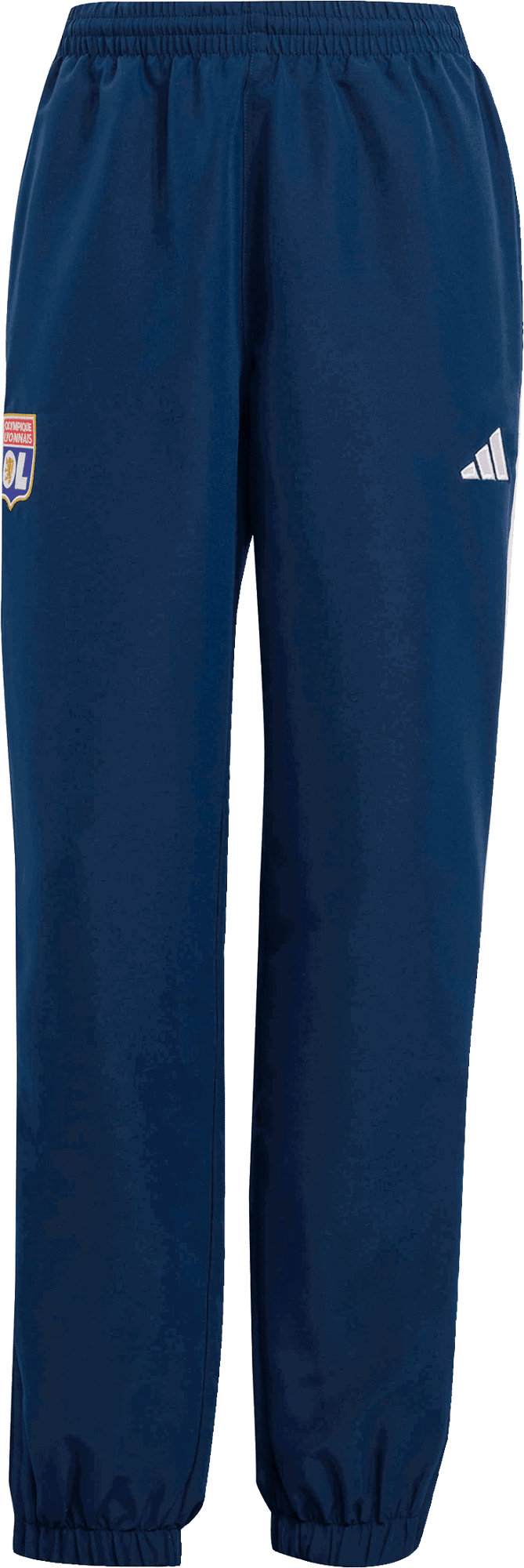 Спортни панталони adidas Originals Olympique Lyonnais Training Pants Тъмно синьо | jl8062, 0