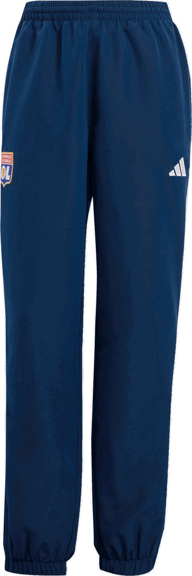 Спортни панталони adidas Originals Olympique Lyonnais Training Pants Тъмно синьо | jl8062, 0