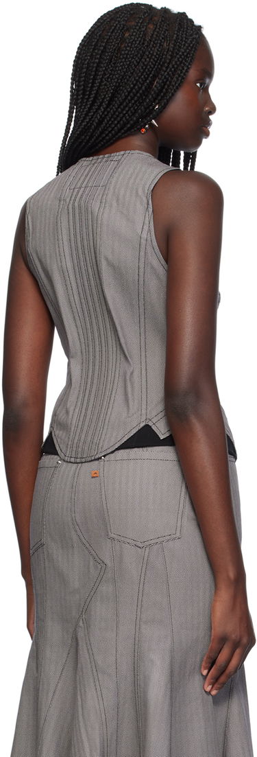 Потник Miaou Miaou Dolly Corset Top Сиво | 7146HBTHYP, 2