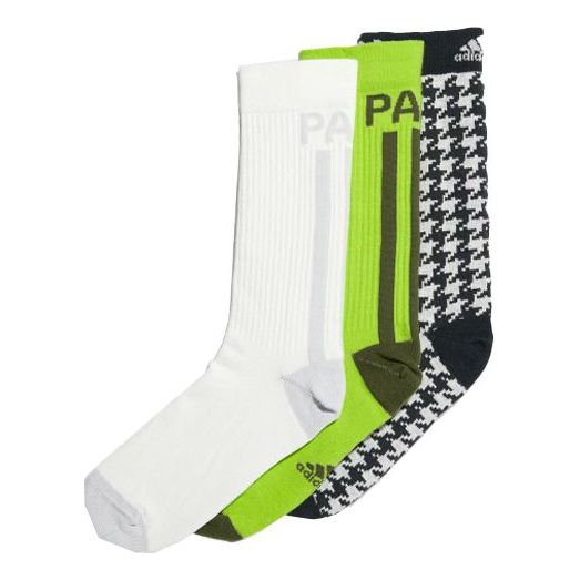 Чорапи adidas Originals IVY PARK Crossover Logo Mid Calf Socks (3 Pairs) Многоцветен | HM2598