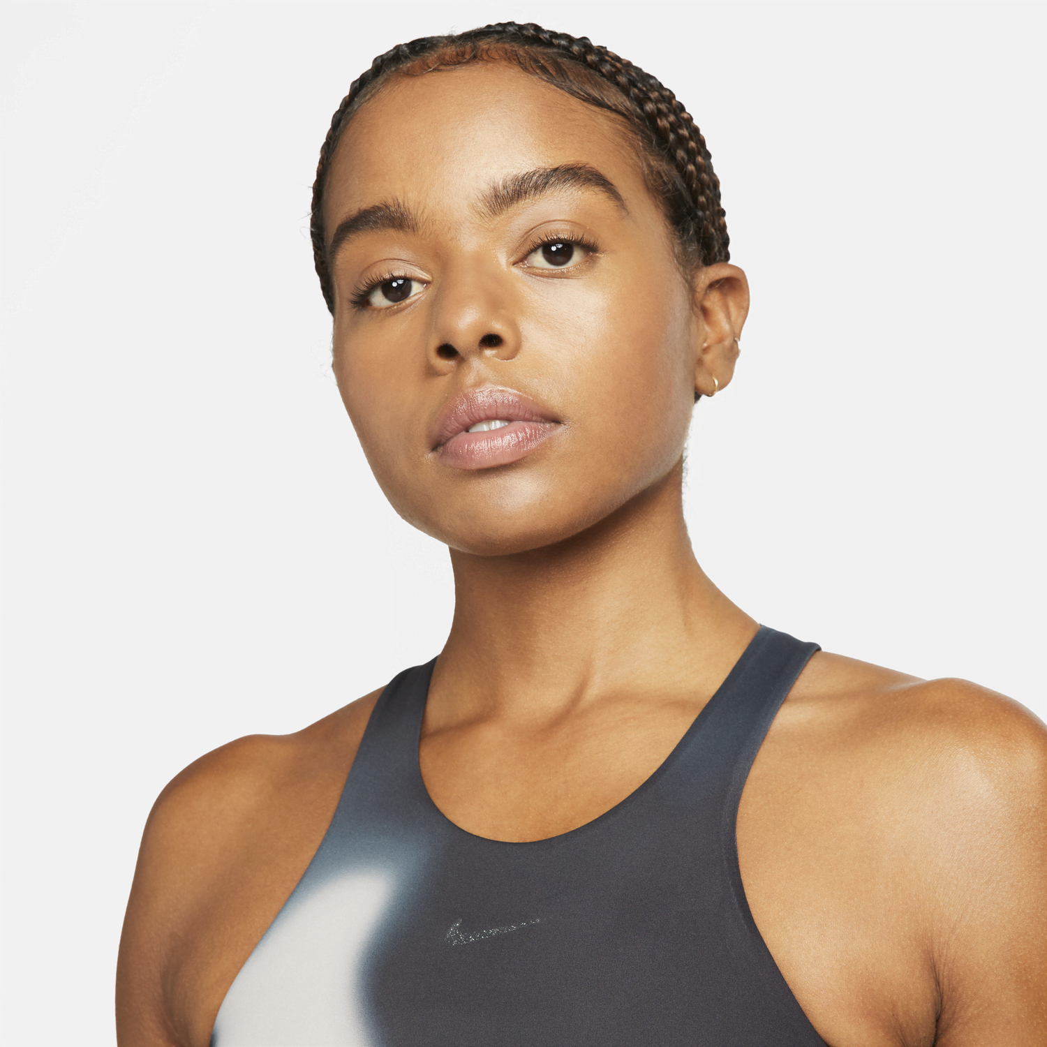 Сутиен Nike Yoga Swoosh Сиво | DM0647-070, 1
