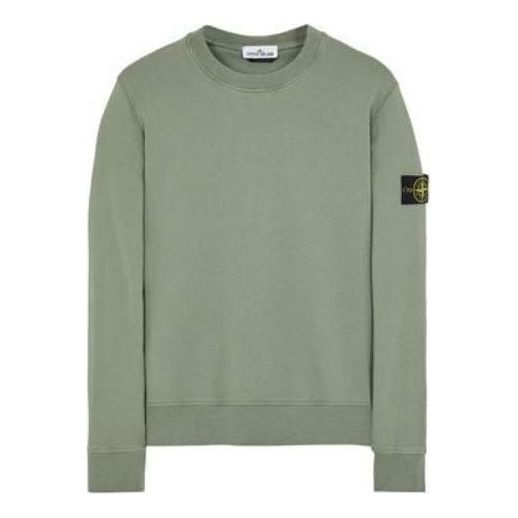 Пуловер Stone Island Stone Island Crewneck Sweatshirt Зелено | 791563051-V0055