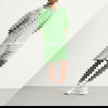 Къси панталони Casablanca Towelling Monogram Shorts Зелено | M-SP26-JTR-271-01, 4