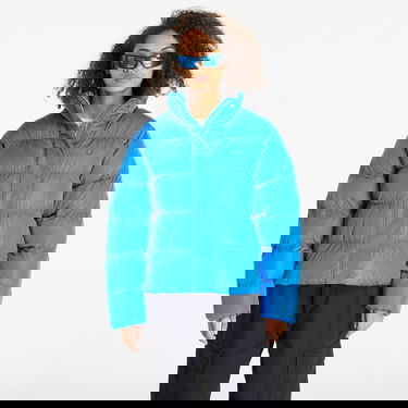 Пухо яке adidas Originals Short Vegan Puffer Jacket "Blue Bird" Синьо | IJ8234, 0